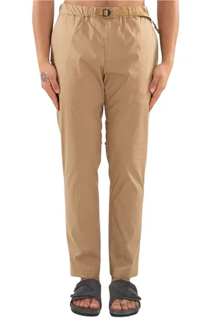 White Sand Spodnie, Mężczyzna, Beżowy, L, Spodnie Slim Fit w Stylu Greg