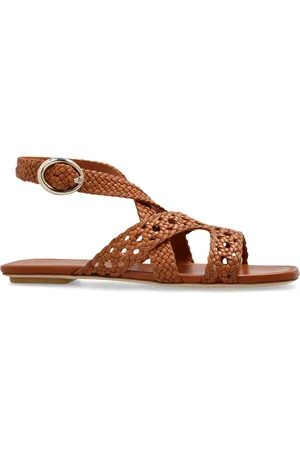 Stuart Weitzman Buty, Kobieta, brązowy, 36 EU, Sandały ‘Thea’
