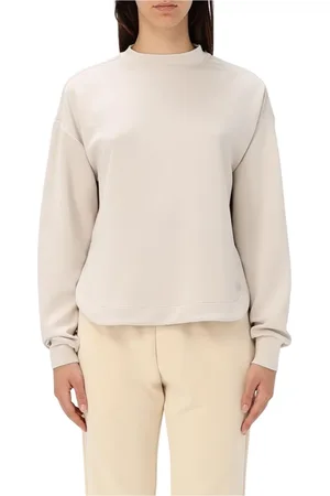 Colmar Bluzy, Kobieta, Beżowy, M, Wygodny Crew Neck Sweatshirt