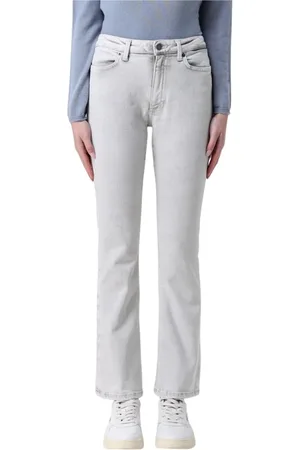Dondup Jeansy, Kobieta, Szary, W31, Szare Straight Leg Jeansy