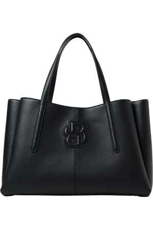HUGO BOSS Torebki, Kobieta, Czarny, ONE SIZE, Czarna Torba Strukturalna