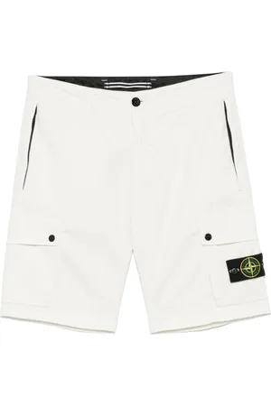 Stone Island Szorty, Mężczyzna, Beżowy, W34, Ivory Bermudy na nieformalne wyjścia