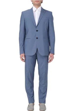corneliani Garnitury, Mężczyzna, Niebieski, M, Elegancki Dwuczęściowy Garnitur