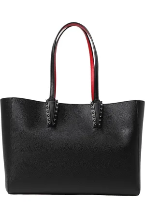 Christian Louboutin Torebki, Kobieta, Czarny, ONE SIZE, Stylowa Spiked Czarna Torba Torebka