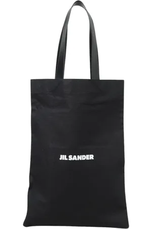Jil Sander Torebki, Kobieta, Czarny, ONE SIZE, Czarna torba z rączkami ze skóry