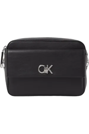 Calvin Klein Torebki, Kobieta, Czarny, ONE SIZE, Czarna torba na ramię dla kobiet