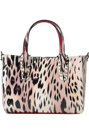 Christian Louboutin Torebki, Kobieta, Wielobarwność, ONE SIZE, Torba Leopard Patentowa Multikolor