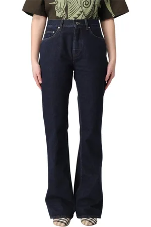 Burberry Jeansy, Kobieta, Niebieski, W27, Klasyczne Dzwony
