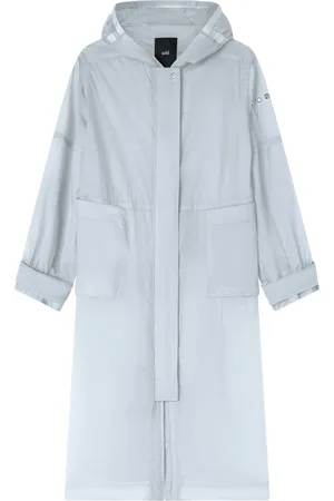 add Kurtki, Kobieta, Niebieski, 2XS, Nylon, Parka Z Kapturem