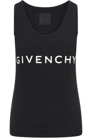 Givenchy Koszulki, Kobieta, Czarny, S, Koszulka z logo dla kobiet