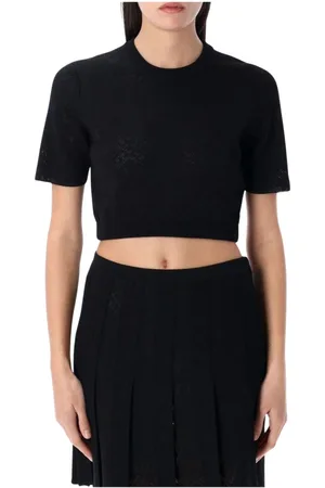 Givenchy Koszulki, Kobieta, Czarny, M, Czarny Komplet Sweter i Spódnica