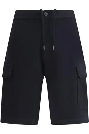 Brunello Cucinelli Szorty, Mężczyzna, Czarny, S, Stylowe Bermuda Shorts dla Mężczyzn