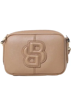 HUGO BOSS Torebki, Kobieta, Beżowy, ONE SIZE, Elegancka Torba na Ramię Beżowa