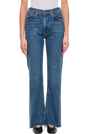 AGOLDE Jeansy, Kobieta, Niebieski, W26, Vintage Flare Jeansy