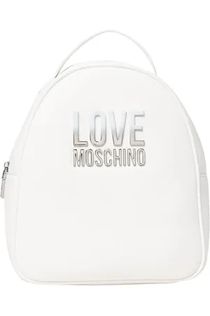 Moschino Torebki, Kobieta, Biały, ONE SIZE, Biała Modna Plecak