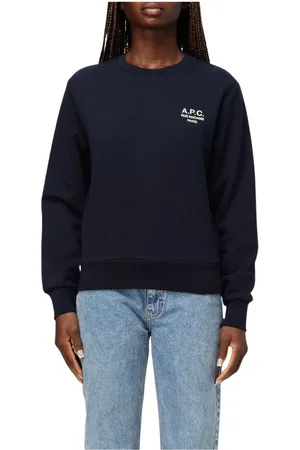 A.P.C. Bluzy, Kobieta, Niebieski, S, Niebieski Rue Madame Paris Bluza