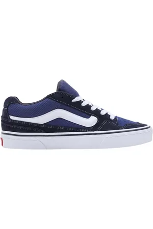 Vans Buty, Mężczyzna, Niebieski, 46 EU, Granatowe Buty z Suede/Mesh