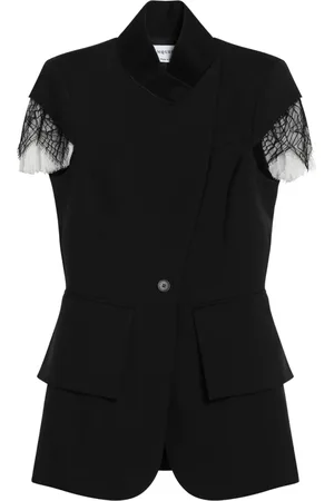 Alexander McQueen Kurtki, Kobieta, Czarny, S, Marynarka jednorzędowa