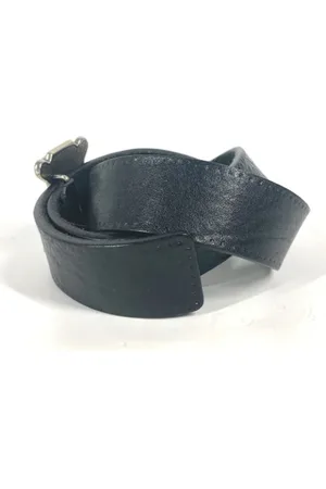 Gucci Pre-owned, Kobieta, Czarny, ONE SIZE, Skóra, Pre-owned Leather belts