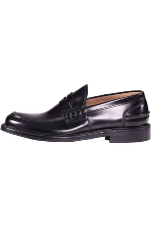 Green george Buty, Mężczyzna, Czarny, 43 1/2 EU, Czarne płaskie buty Stylowy model