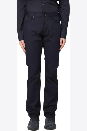 Emporio Armani Jeansy, Mężczyzna, Niebieski, W34, Stylowe Klasyczne Jeansyy