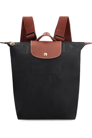 Longchamp Torebki, Kobieta, Czarny, ONE SIZE, Skóra, Oryginalny Plecak Techniczny