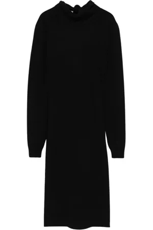 Givenchy Sukienki, Kobieta, Czarny, M, Kaszmir, Elegant Cashmere Sweater Dress