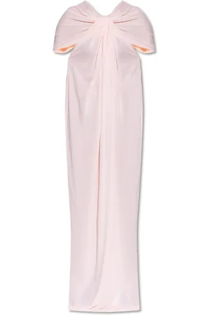 Jil Sander Sukienki, Kobieta, Różowy, S, Sukienka z drapowaniem