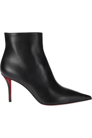 Christian Louboutin Buty, Kobieta, Czarny, 39 EU, Skóra, So Apostropha Booty 80 Heeled Botki