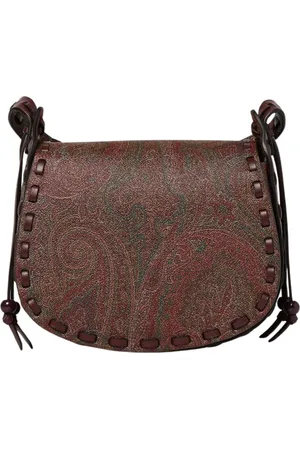 Etro Torebki, Kobieta, brązowy, ONE SIZE, Luksusowa Skórzana Torba na Ramię
