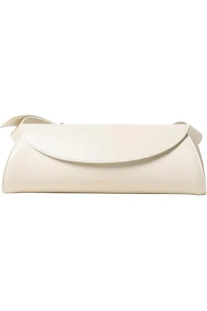 Jil Sander Torebki, Kobieta, Biały, ONE SIZE, Biała minimalistyczna torba na ramię