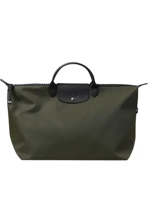 Longchamp Torebki, Kobieta, Zielony, ONE SIZE, Nylon, Elegancka Torba Skórzana