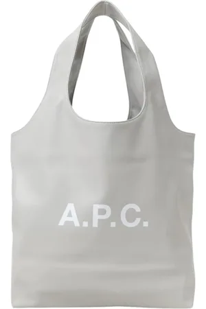 A.P.C. Torebki, Kobieta, Szary, ONE SIZE, Szara Torba na Ramię