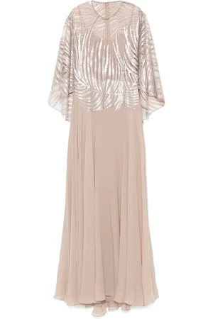Elie saab Sukienki, Kobieta, Różowy, M, Elegancka Sukienka Wieczorowa