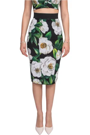Dolce & Gabbana Spódnice, Kobieta, Wielobarwność, S, Spódnica Gardenia Damska