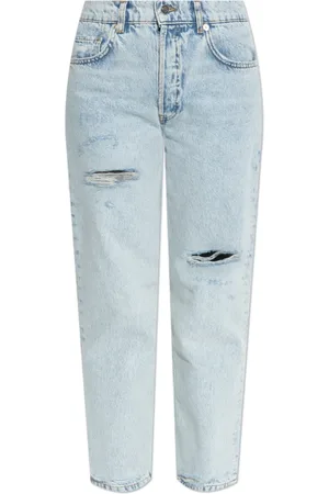 ANINE BING Jeansy, Kobieta, Niebieski, W25, Denim, Jeansyy z efektem ‘vintage’