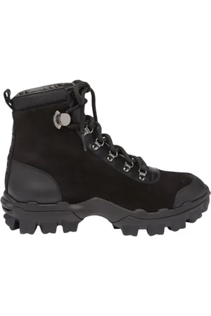 Moncler Buty, Kobieta, Czarny, 36 EU, Skóra, Elegancki Funkcjonalny But z Ponadczasowym Stylem