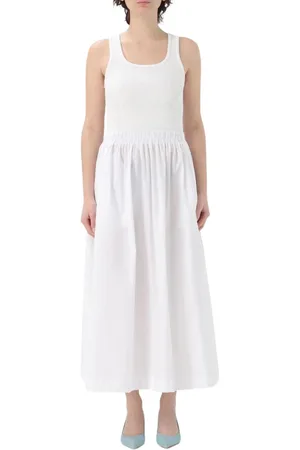 Iceberg Sukienki, Kobieta, Biały, XS, Elegancka Biała Sukienka Midi