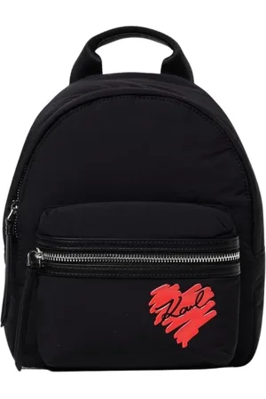 Karl Lagerfeld Torebki, Kobieta, Czarny, ONE SIZE, KIkonik Mini Plecak