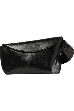Alexander McQueen Torebki, Kobieta, Czarny, ONE SIZE, Skórzane Etui na Okulary Ochronne