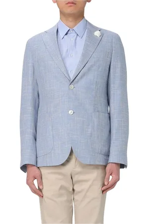 HUGO BOSS Kurtki, Mężczyzna, Niebieski, 2XL, Stylowa Zielona Kurtka Męska