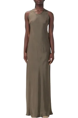 Aspesi Sukienki, Kobieta, Zielony, XS, Elegancka Maxi Sukienka w Zielonym