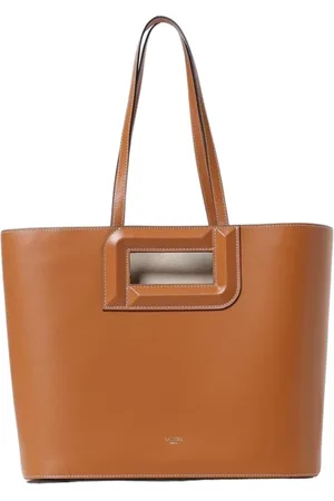 LANCEL Torebki, Kobieta, brązowy, ONE SIZE, Czarna Skórzana Torba na Ramię