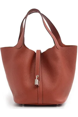 Hermès Pre-owned, Kobieta, brązowy, ONE SIZE, Skóra, Pre-owned Skórzane torebki