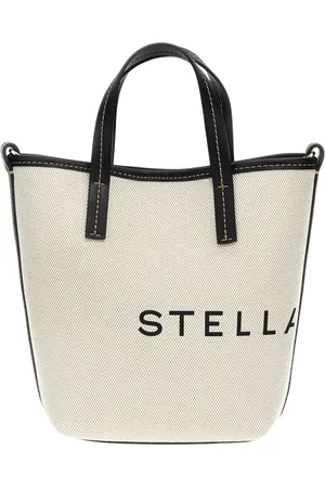 Stella McCartney Torebki, Kobieta, Beżowy, ONE SIZE, Elegancka Mini Torebka w Beżu