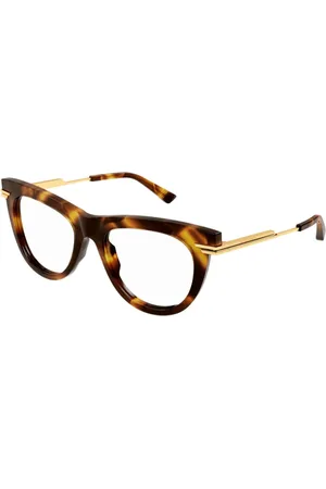 Bottega Veneta Akcesoria, unisex, Wielobarwność, ONE SIZE, Stylowe okrągłe okulary przeciwsłoneczne