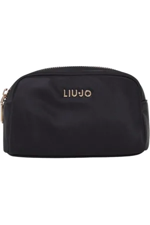 Liu Jo Torebki, Kobieta, Czarny, ONE SIZE, Nylon, Czarna Kosmetyczka Organizator