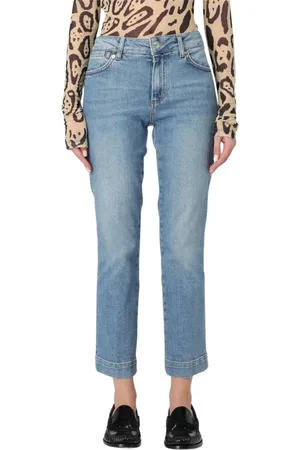 Sportmax Jeansy, Kobieta, Niebieski, W24, Niebieskie Straight Leg Jeansyy dla Kobiet