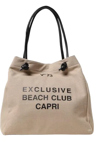 V°73 Torebki, Kobieta, Beżowy, ONE SIZE, Elegancka torba Beach Club