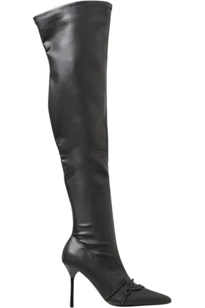 Karl Lagerfeld Buty, Kobieta, Czarny, 41 EU, Overthe Knee Pointed Toe Kozaki